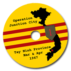 Operation Junction City Tay Ninh Province Mar & Apr 1967 Armored Vehicle Evaluation (11th Armored Cavalry Regiment) 3/3/67 to 3/5/67 Tactical Communications (2nd Battalion, 173rd Airborne Brigade) War Zone C, South Vietnam 4/7/67 to 4/9/67